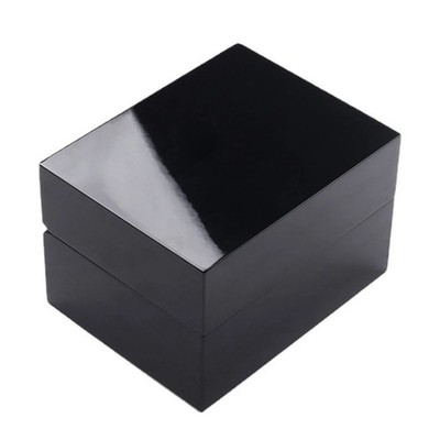 High-End Custom Watch Box PU Leather Interior Special Wooden Smooth Surface Watc