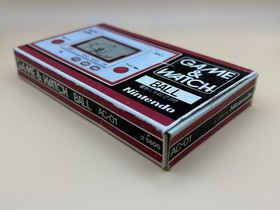 Nintendo Game & Watch BALL AC-01 1st Edition Silver Series 1980 With Box