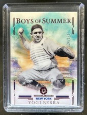 2025 Panini Boys of Summer Yogi Berra Red #/175 Yankees