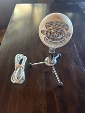 Blue Snowball Ice USB Microphone White with Stand and USB Cable