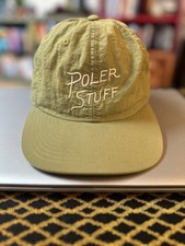 Poler Stuff Camp Vibes Olive Green Nylon Snap...