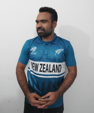 New Zealand Cricket Jersey For Men New Zealand Cricket Jersey Full Sleeve - XL
