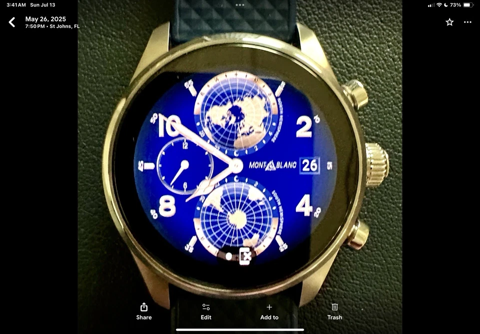 Reloj Inteligente Montblanc Summit 3 Modelo S3T22 Usado. Excelente estado. Foto 2 de 4