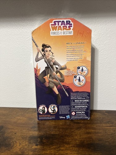 NEW Disney Star Wars Forces of Destiny Rey of Jakku Adventure Action Figure Doll - Picture 4 of 6