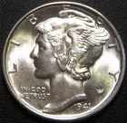1941 Mercury Dime - Nice Uncirculated Coin