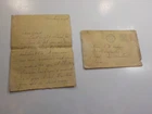 Military Letter 1924 Major Halsey 20th Infantry Fort Sam Houston Texas War WW2