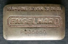 Engelhard 10oz Silver Bar