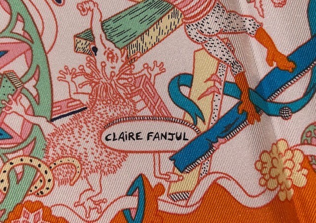 Authentic Hermes La Folle Parade Silk Scarf 90cm 35