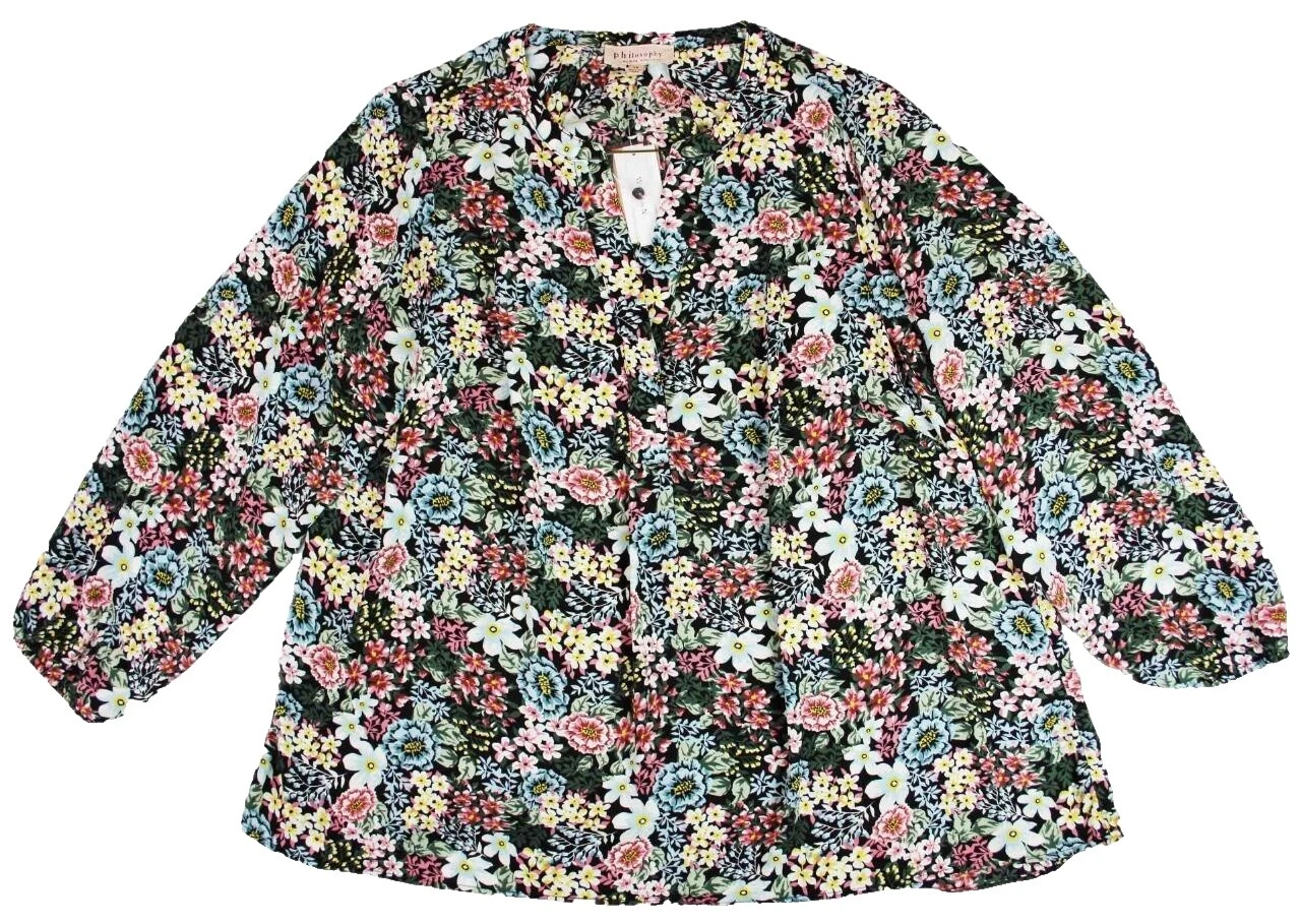 Tops floral Casual Philosophy para De mujer