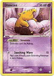 Pokemon Team Rocket Returns  54/109 Drowzee Card