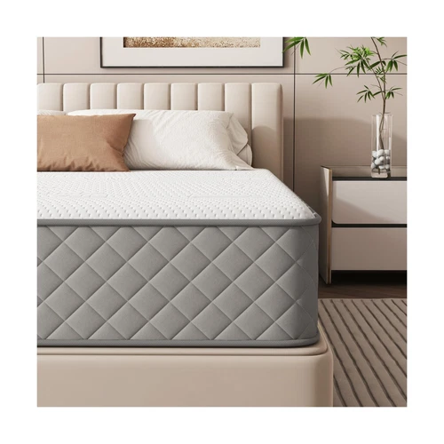 Full Mattress, 10 Inch Hybrid Double Mattress with Cooling Gel Memory Foam an...