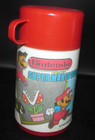 VINTAGE 1988 Nintendo SUPER MARIO BROS. Aladdin Thermos with Cap and Cup — photo 3