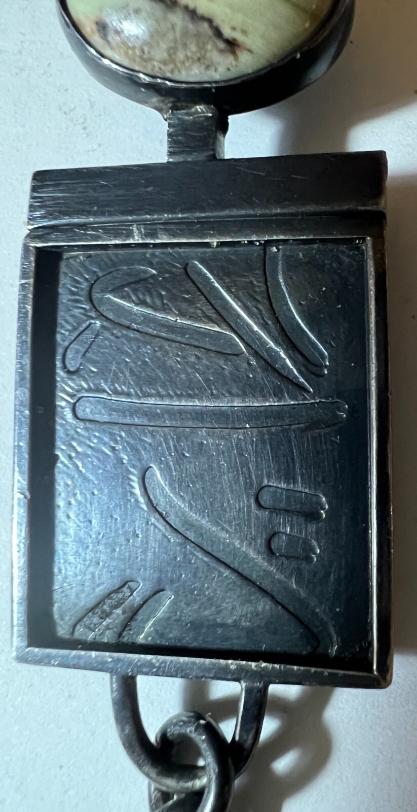 IMPORTANT SIGNED ELYN BLAKE ENGRAVED STERLING SIL… - image 2