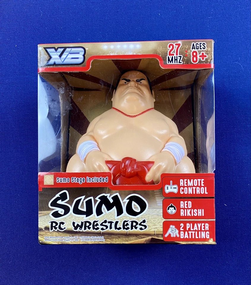 New XIB Sumo RC Wrestler - Red Rikishi - Sumo Stage Included 27 MHZ! - Image 2 of 4