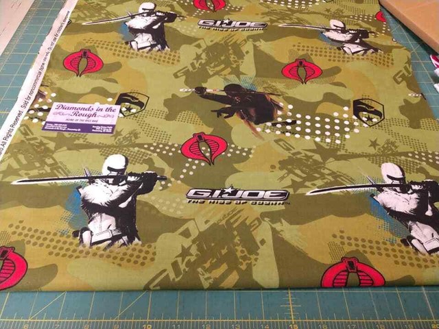 gi joe fabric
