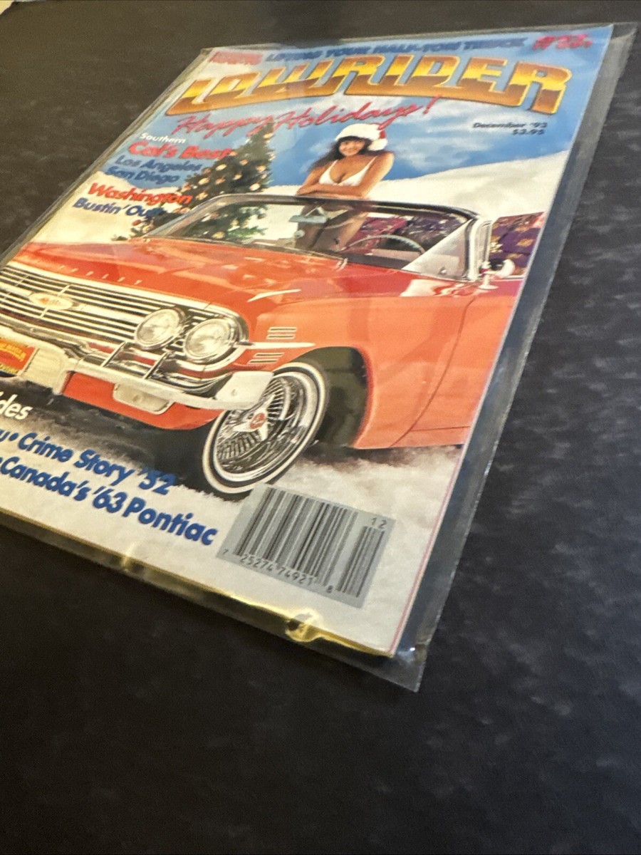 Lowrider Magazine • DEC 1993 • Low Rider • Bagged & Boarded • RD