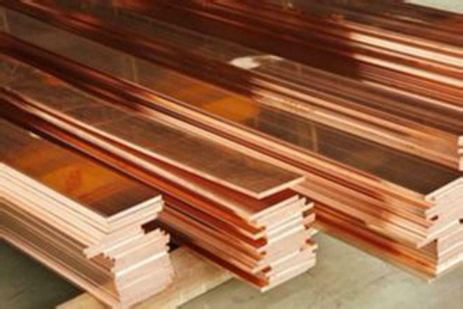 1 Piece 99,9% High Purity Copper Strip Flat Steel Copper Sheet P