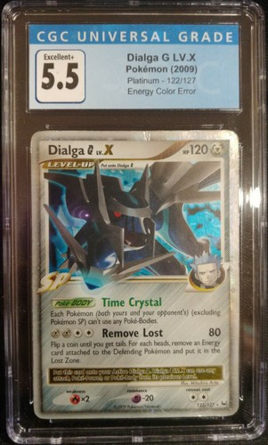 Dialga G LV.X graded CGC 5.5 for sale on eBay