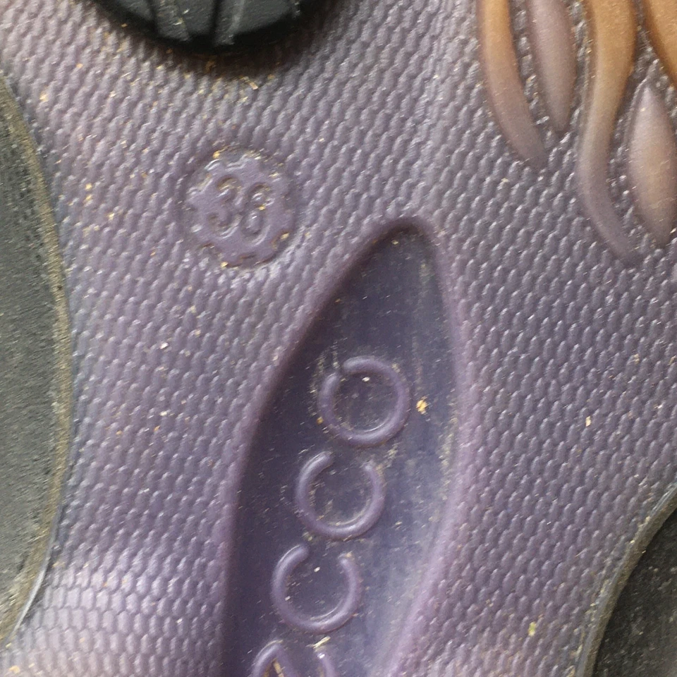 Ecco Biom Fjuel Zapatos Tenis Mujer Talla 50 EE. UU. 36 UE Negro Púrpura Atlético Foto 2 de 4