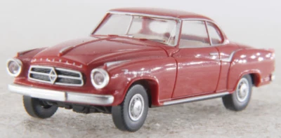 Wiking 1:87 Werbemodell A.S.S Borgward Isabella Coupe Korallenrot 2013 Autodrom - Bild 1 von 4