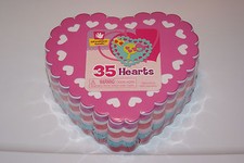 NEW 35 Heart Valentine's Sheet Kids Craft Teacher Art Foam FREE SHIPP Help BCR 