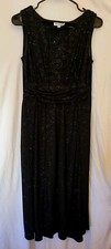 North Style cocktail/evening l Black Dress With Sparkles Size 8