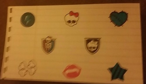NOS MONSTER HIGH KARTE UND TATTOO SAMMLERSTÜCK OOP NR - Bild 2 von 4