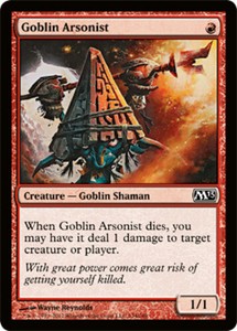 Goblin Arsonist x4 - Magic 2013 - NM-Mint, English - Magic 2013