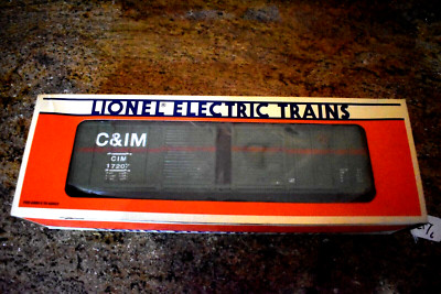 Lionel 6-17207 Chicago And Illinois Midland Double Door Box Car Std. O Gauge