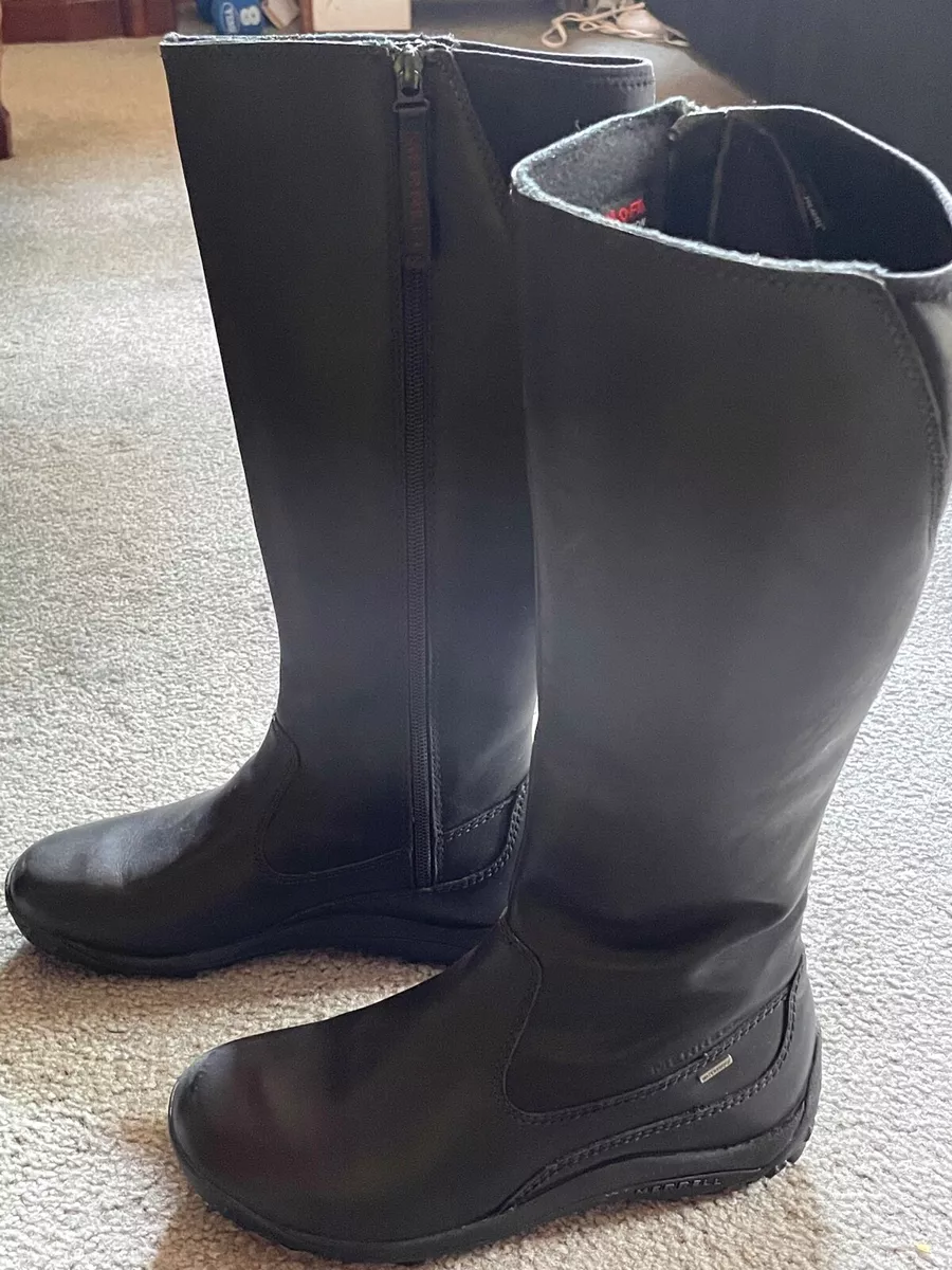 Waterproof insulated shop knee high boots