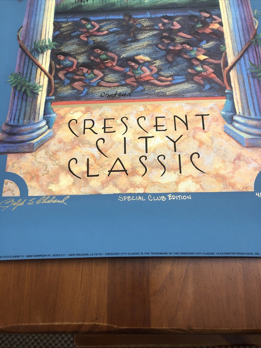 New Orleans Crescent City Classic Poster 1996 Numbered 48/500 20 X