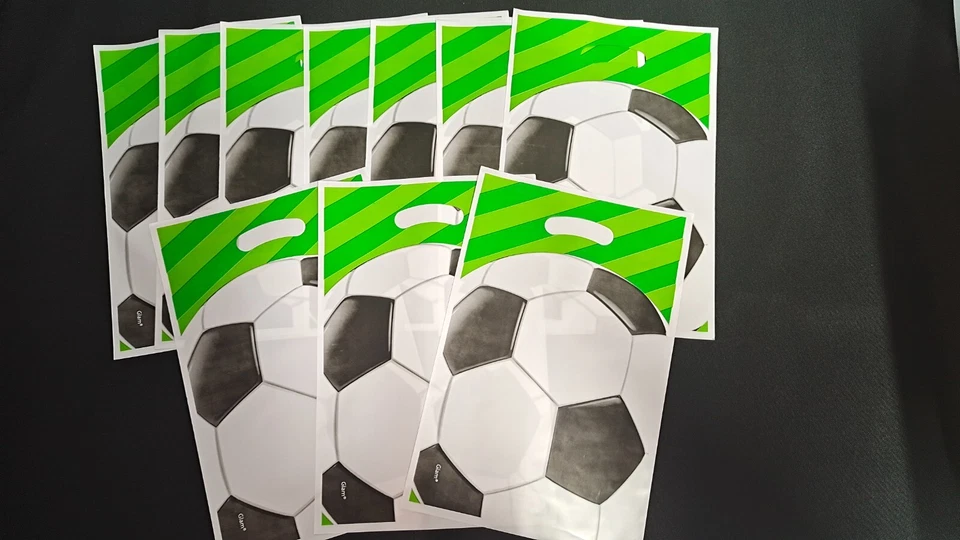 Bolsa de fiesta de fútbol baloncesto bolsa de regalo bolsa de regalo bolsa de botín x10 Foto 4 de 4