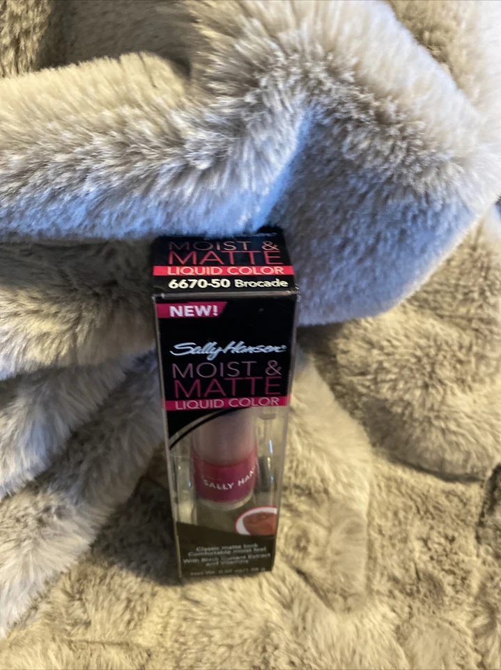 Sally Hansen Moist & Matte Liquid Color .07 oz Brocade 6770-50 NIB - Image 3 of 4