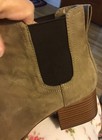 Womens FOREVER Brown Suede Side Slip On Booties Boots - Size 7.5  Shoes EUC — photo 5