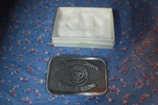 QQ. Belt Buckle 146th Engineer Command Serving By Building US Army Reserve