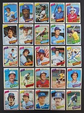 1980 Topps Baseball Set Break 25 Cards