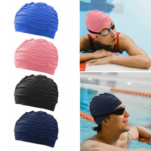 Nylon Soft Elastic Swimming Cap Long 