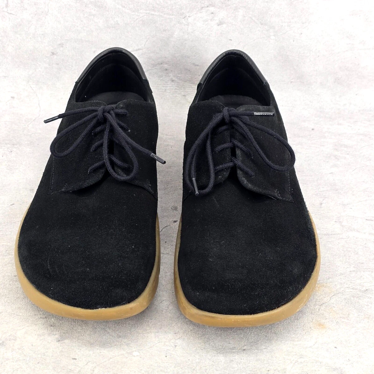 Kalso Earth Shoe Dawson Suede Leather Men’s US 10.5 EU 43.5 Black Negative Heel NEW KALSO EARTH DAWSON MEN main image 3