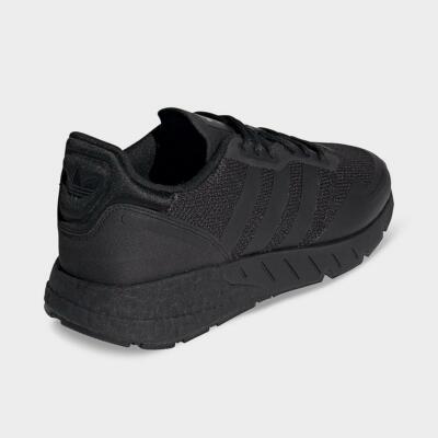 ADIDAS ZX 1K BOOST LACE SNEAKERS TRAINERS RUNNING MEN SHOES BLACK