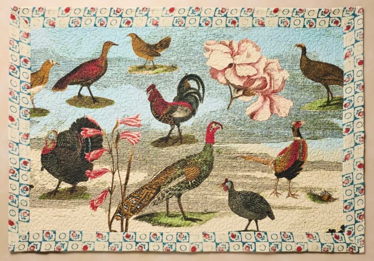 John Derian for Target Quilt 2025 - 100% Cotton - 50" x 70" - New with Tags