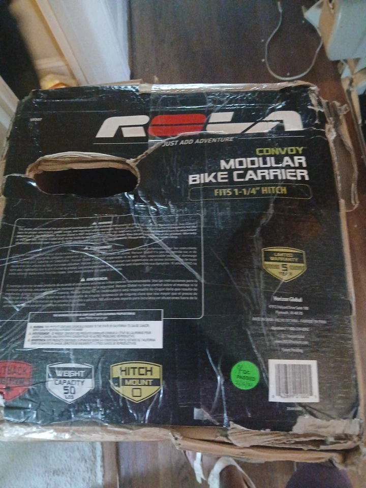 Rola TX-104 4-Bike Carrier w/Tilt and Security - Bike Rack w/Hitch Mount - Image 3 of 3