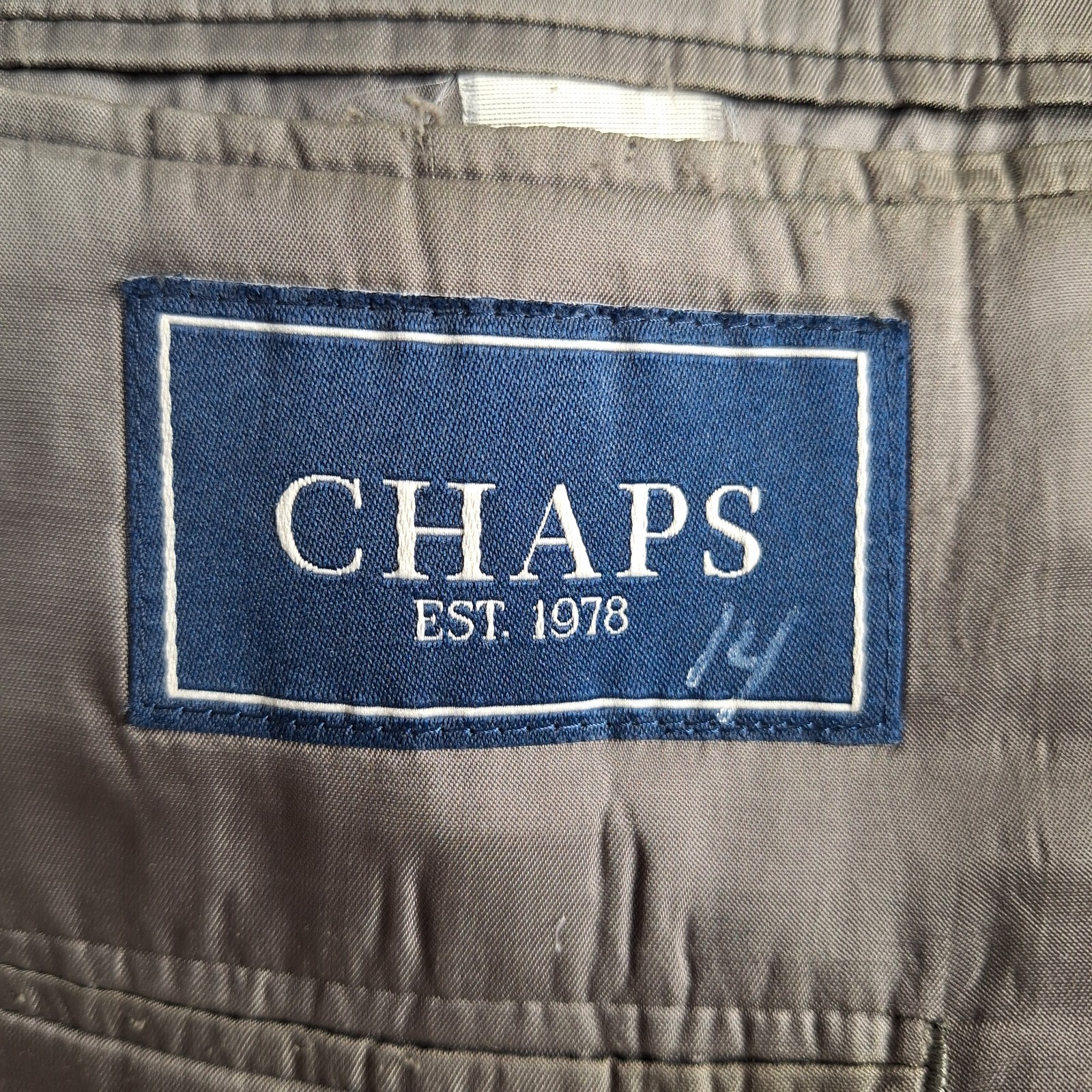 Chaps Multicolor Houndstooth Jacket Blazer Mens 4… - image 6