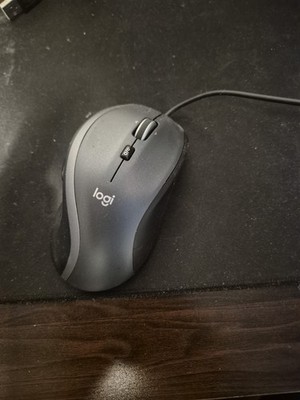 Logitech M500 kabelgebundene optische Maus - kabelgebunden - schwarz/grau