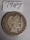 1901 O BARBER QUARTER - BETTER DATE -