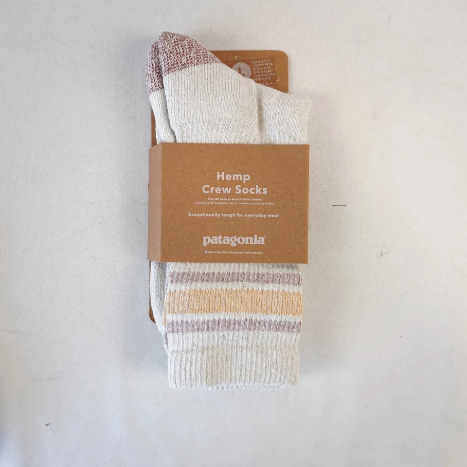 Lote de 6 calcetines y calcetines de lana Patagonia Hemp Crew en tallas y colores surtidos Foto 3 de 4