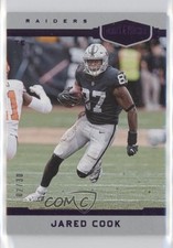 2018 Panini Plates & Patches Purple 2/30 Jared Cook #155 1ai1