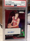 2024-25 Panini Prizm Reed Sheppard Red Auto 01/99 PSA 10 Rookie Color Match 🔥