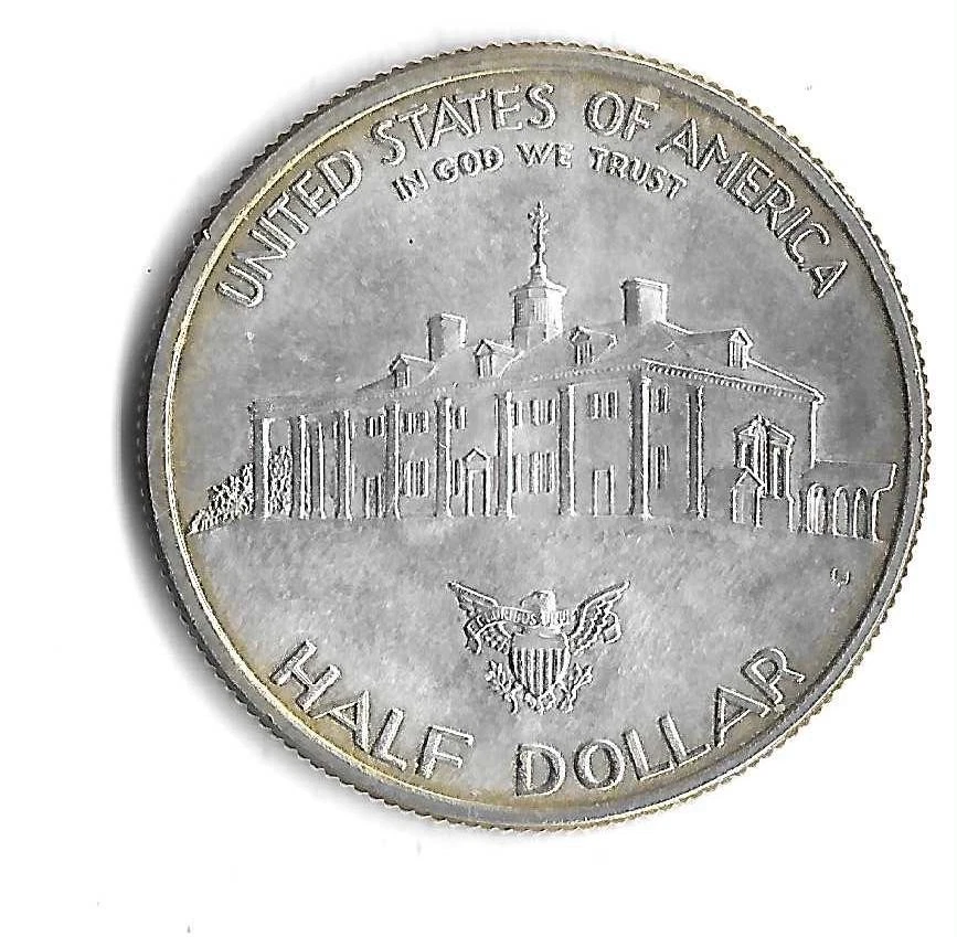 1982-D - U.S. Commemorative - 1/2 Dollar  - NIce     ( RR-38 ) - Image 2 of 2