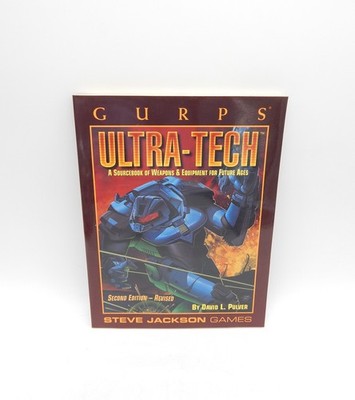 Gurps Ultra Tech Rollenspiel Steve Jackson Englisch 2. Auflage Revised RPG