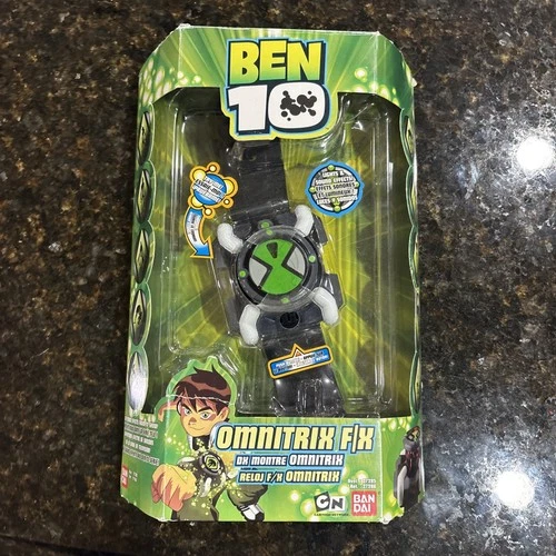 Ben 10 Omnitrix F/X Watch 2005 Cartoon Network Tested Open Box BANDAI japan